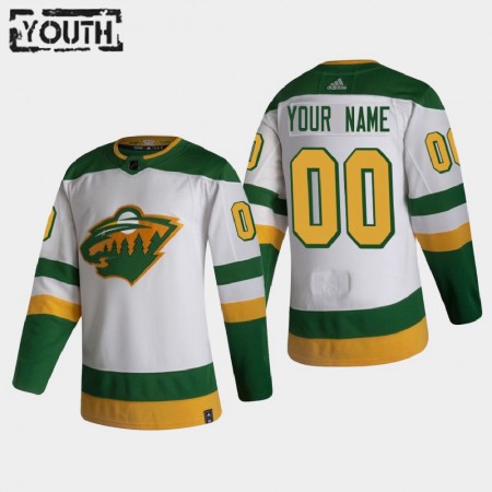 Dětské Hokejový Dres Minnesota Wild Dresy Personalizované 2020-21 Reverse Retro Authentic